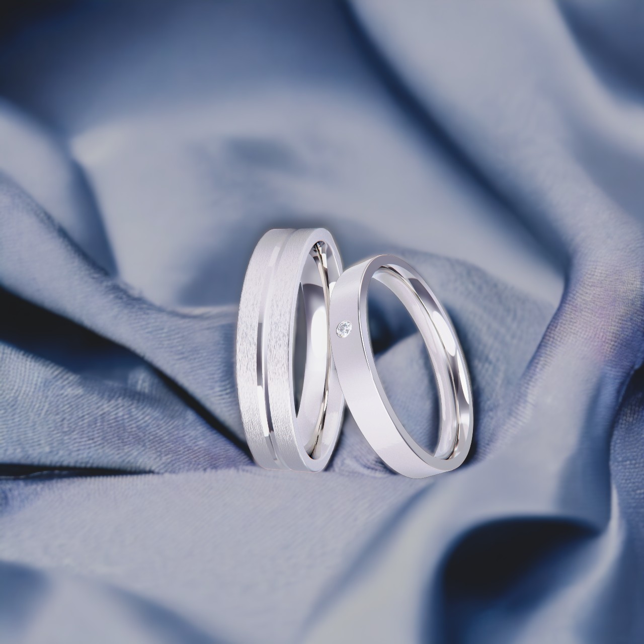 anillos de boda platino