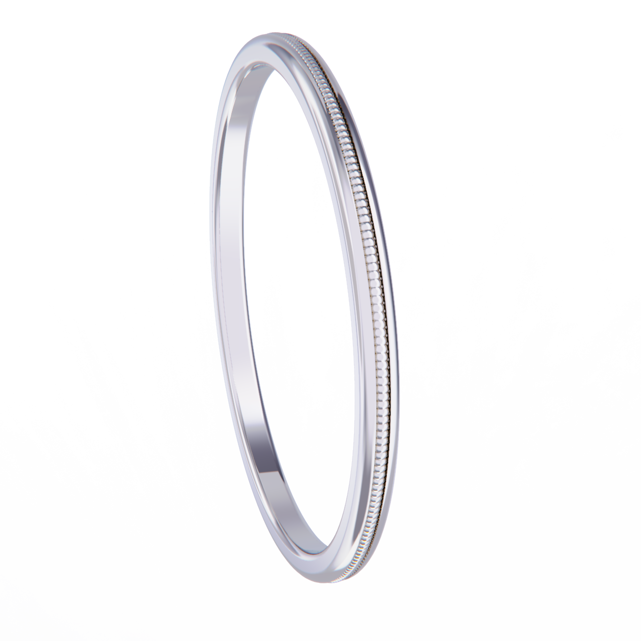Alianza mini platino bolas