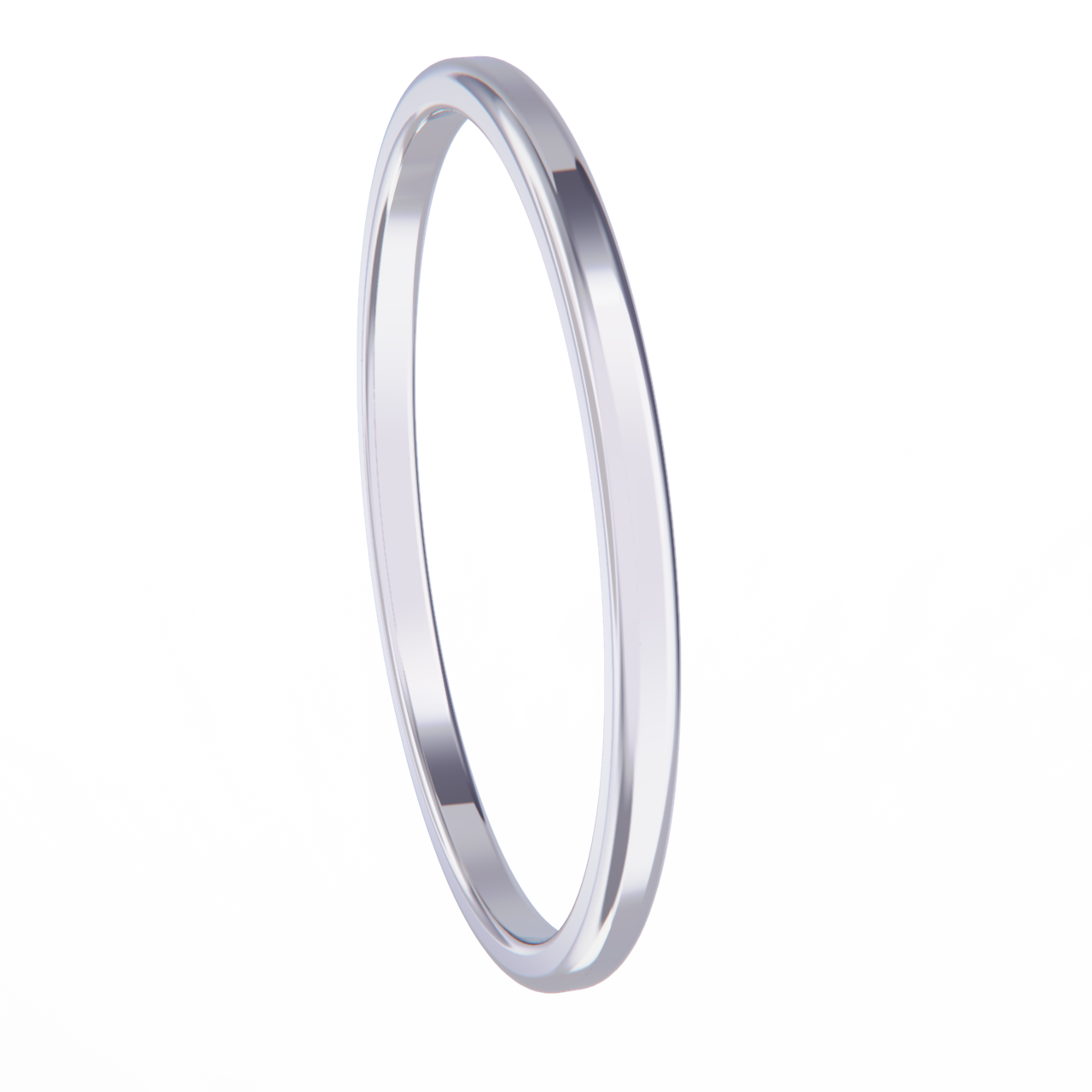 Alianza mini brillo  platino